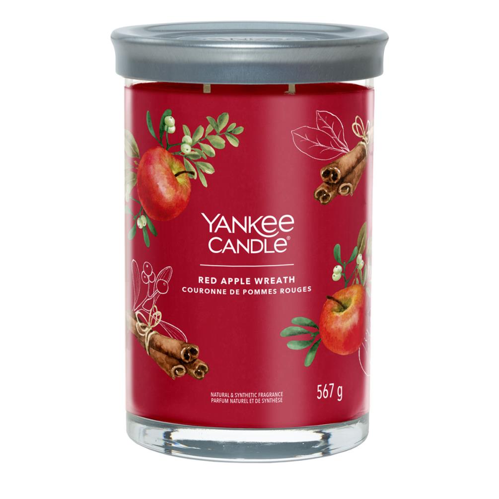Yankee Candle Red Apple Wreath Large Tumbler Jar £19.19